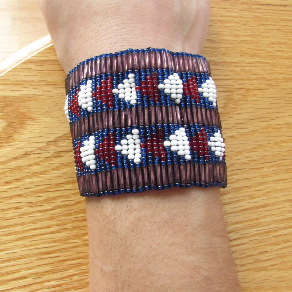 Thick Beaded Bracelet